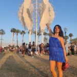 Shenaz Treasurywala Instagram – I am at Coachella  Music & Arts Festival which has returned after 2 years because of Covid. Today I want to show you the art at Coachella. 

Pic 1. I’m standing under La Gaurdian: This one provides strength, protection and love, looking after refugees around the world. 

Pic 2. Circular Dimensions: Wait till I show you the reel with the 2 DJ making live tracks on either side of the dome.

Pic 3. The Mutts: We can learn a lot from dogs- joy, lust for life, loyalty, affection. The dog silhouettes are built with steel frames and filled with a variety of colorful plants- i love this one most because it’s recyclable and it has plants growing out of it so it is giving life as well as art!!! 

Pic 4. The Windmill, The Igloo- this one depicts different cultures and peple, regardless of age or background coming together at the festival.

Pic 5. The Playground:  provides with four 42- to 56-foot steel towers with benches and piazzas connected by skybridges. It is in the center of Coachella and is a good meeting spot. 

Pic 6. This seven-story, multi-colored spiral tower known as “Spectra” has been at Coachella since 2018, and we festivalgoers walk the spiral stairway to the viewing deck at the top of the structure for a 360° view of the festival. 

Pic 7. The Cocoon – imagine when people look up and marvel at a spaceship as it landed. Also imagine music is the common language of communication between the aliens and us. That’s what the designer is aiming at over here. 

Which one is your favourite???
What more do you want to see of Coachella??
#coachella2022 #artfestival #travelromancesmiles #coachellaartandmusicfestival Coachella Music Festival