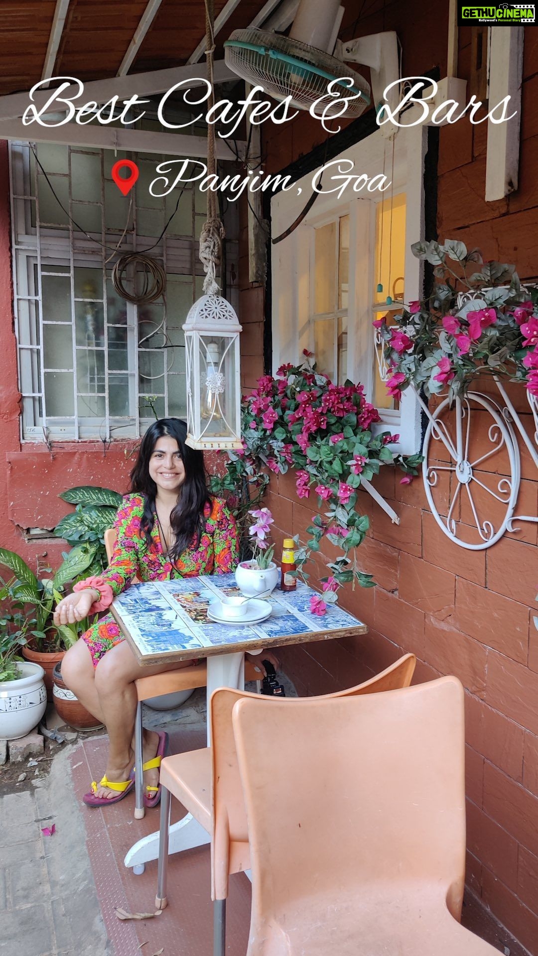 Shenaz Treasurywala Instagram - Goa beyond Beaches, Bikinis and Parties. There's so much more to Goa. Panjim is where the OG locals live and hangout. Did I miss a bar, cafe or restaurant in Panjim? Pls add to my list and save this for your next visit to Goa. #goacafes #panjimcafes #travelromancesmiles #cafeworld If you want to explore Panjim cafes - @soul.travelling has the best Panjim cafe tour 🥰