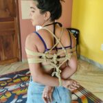 Shenaz Treasurywala Instagram - Leave a ❤️ for my guts for going through with this. I was looking for unique things to do in Goa and came across this Russian man who practices Shibari - the art of Japanese Bondage. I decided to go to his workshop in Morjim to learn more about it. I was extremely stiff and nervous at first. He kept asking me to relax. I asked him 10000 questions which he couldn't reply to because of our language communication gap. One thing he said when I asked if he went to Japan to learn this . He said "japan came to me". When I asked him the price he said I do this for Annanas, I do it for bananas, I do it for 1000 rupees, I do it for 30,000 rupees. He told me I was the first Indian woman he tied up. He said, "I tied Israeli, I tied Russian, I tied Italian, you are first Indian." It was definitely a lesson in letting go. Also I really felt empowered that my body could go through all that :)) Maksim Kalahari- He takes Shibari classes and sessions in Morjim Leave a comment if you want his contact details. #shibaribondage #aestheticknots #travelromancesmiles #goaneverseenbefore