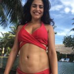 Shenaz Treasurywala Instagram - There's a reason I don't wear makeup 💄 or care about my belly. It's because I cared too much earlier - and I am done caring. In my first film there was so much body shamimg. I was "too fat", my belly apparently ruined the movie according to the director. While the film went on to be the biggest hit- I was in depression- crying everyday - so now I do the opposite. Anyway I feel bellys are meant to be round. We are so mean to our bellys - I want to be good to my belly for a change. I spent my whole life hating my cute little round belly - sometimes it big, sometimes it's small 🥰 I'm going to give it some love! #lovemybelly As for make up - ughhh!!! Sorry make up companies 😉 BUT I think the best make up is sunshine, happiness and joy anyway. ❤️ #bodyshaming #fatshaming #bodypositive #nomakeup Goa, India