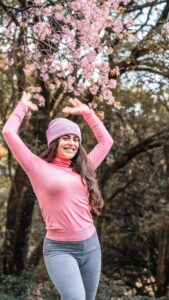 Shenaz Treasurywala Instagram - Did you know that Shillong had such beautiful Cherry Blossoms and where else can you find it in india?

I didn't know myself, now I'm getting my parents here to experience this magic.❤️

What do you feel like when you look at this?

This is Cherry Blossom 🌸 Season in Shillong, My India!

These Cherry blossoms 🌸 last only 2 weeks.

@cmo_meghalaya 

#cherryblossoms #shillong #meghalaya #pinkseason