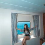 Shenaz Treasurywala Instagram - Ask me any question about this very famous ship🚢. Onboard @cordeliacruises today to investigate this amazing, huge, floating hotel-ship. Just checked into my cabin. #travelwithshenaz #travelcruises #cruise #onthesea🌊