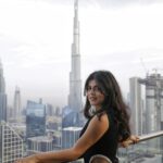 Shenaz Treasurywala Instagram - Tall buildings, Tall Trees, Tall Boys, Tall Girls or Tall Mountains- what's your favourite view? ;) Also tell me what else you like to do in Dubai. I can't choose between tall boys and tall trees 😅 ❤️ Here I have the view of the magnificent Burj Khalifa. World Records for the Burj Khalifa Tallest building in the world Highest number of stories in the world Elevator with the longest travel distance in the world Tallest service elevator in the world What did I miss?? #visitdubai #travelromancesmiles #traveldubai #burjkhalifa @shaj_clicks thanksss for helping me! @visit.dubai Dubai UAE
