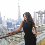 Shenaz Treasurywala Instagram - Tall buildings, Tall Trees, Tall Boys, Tall Girls or Tall Mountains- what's your favourite view? ;) Also tell me what else you like to do in Dubai. I can't choose between tall boys and tall trees 😅 ❤️ Here I have the view of the magnificent Burj Khalifa. World Records for the Burj Khalifa Tallest building in the world Highest number of stories in the world Elevator with the longest travel distance in the world Tallest service elevator in the world What did I miss?? #visitdubai #travelromancesmiles #traveldubai #burjkhalifa @shaj_clicks thanksss for helping me! @visit.dubai Dubai UAE