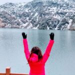 Shenaz Treasurywala Instagram - Name the states you have you visited in India so far? Is Sikkim now on your bucket list. If not, it should be. Thanks to India's travel ban- I am exploring my own country and have visited corners of india I had only dreamed of. This little spot - Changu lake in Sikkim was a better than any of my dreams or foreign hotspots that I have seen. What a hidden gem!! #myindia #sikkim #Northeastindia #reelitfeelit