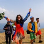 Shenaz Treasurywala Instagram - Did you know Meghalaya was this gorgeous?! What places in India reminds you of a foreign destination? Meghalaya looks like Scotland to me. Kashmir looks like Switzerland to us all!! I've been traveling around india and I realise we don't need to go abroad for natural beauty. What do you feel? We have the natual beauty but our people don't treat it right. Heart breaks when I see garbage in Kashmir or Darjeeling and other places in india. Meghalaya so far was the cleanest state I've visited. Of course it's nice to travel the world and get to know different cultures and see foreign lands. But in terms of natural beauty india has it all!!❣️🌈 #reelkarofeelkaro #reelitfeelit #meghalaya #travelwithshenaz