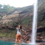 Shenaz Treasurywala Instagram - Which place in India has the most waterfalls? Also where is the most beautiful waterfall you have ever seen? So far, I've seen the most waterfalls in Meghalaya. Also the most beautiful ones I've seen have been here ❤️ This one is the Phe Phe Falls. What about you?? #reelitfeelit #waterfallsmeghalaya #meghalaya #waterfallreels #incredibleindia