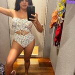 Shenaz Treasurywala Instagram - Dressing room diaries! Australia has the best shopping for beach lifestyle which is my ideal lifestyle ❤️🏄‍♀️ Swimwear and surf-wear, there is nowhere in the world better! And you know me. I can never decide. So much choice always makes me freeze! I can’t pick. Help me!!! Bondi Junction