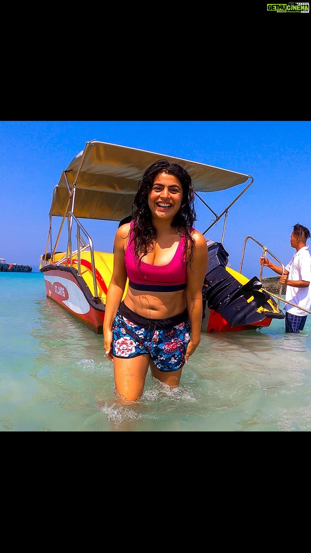 Shenaz Treasurywala Instagram - Are we going to be better to Mother Nature and all the other Species on this planet once all this ends? The earth can survive without us, we can't survive without the earth.❤️ Stay safe friends! thanks @high_hat19 for shooting underwater #andaman #havelock #andamandiaries #travelwithshenaz #goproindia #andaman_nicobar #portblair @scubayogidivecentre @janelovestowander thanks for booking this adventure