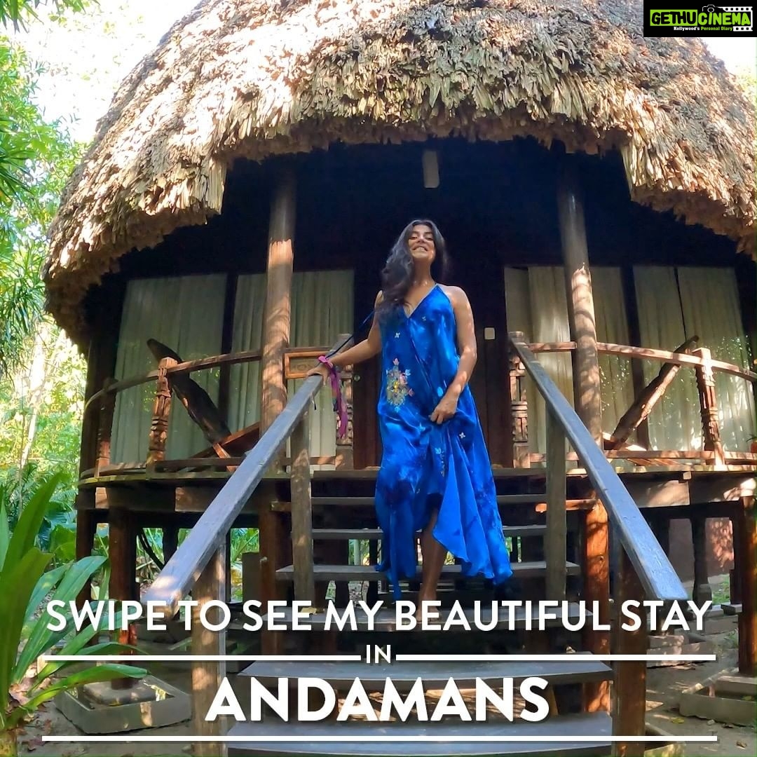 Shenaz Treasurywala Instagram - When choosing a hotel what matters most to you?? Price, Breakfast, Bed, Wifi, Location, Gym, Pool, Bathroom, Activities, Eco friendly, Sustainability or something else? I have to say for me @barefootintheandamans ticked all my boxes. And I found it on @makemytrip ๐๐พ so easily!! Jungle beach Eco Friendly Comfortable Bed- this one had it all xxx โค๏ธ Andaman and Nicobar Islands