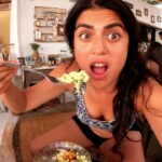 Shenaz Treasurywala Instagram - This cafe made me feel I was in Greece- Santorini! Santorini Greece in Goa India!!! Which cafe have you been to that gave you an international feel without buying tickets? :)) @eva.cafe.anjuna #goa #sun #surf #happy #evacafe #Anjuna #Beach #beautiful #life #travelwithshenaz #travelhotelsmiles #goproindia @goproindia Eva Cafe
