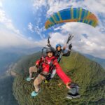 Shenaz Treasurywala Instagram - The Bir-Billing area is a popular site for paragliding! Highest in Asia. Second highest in the world!!!! They host periodic paragliding international competitions and events here. Thanks for your contribution and thanks for standing with travel 🧳 @standwithtravel To go paragliding Ashish from unicatrails @unciatrails #travelwithshenaz #travelhotelsmiles #GoPro #goproindia @goproindia #shenazgopro