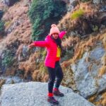 Shenaz Treasurywala Instagram - Which one are you? This is the Triund Trek ❤️ just before I lost my camera 😅 #travelwithshenaz #travelhotelsmiles #GoPro #goproindia @goproindia #shenazgopro Triund Top