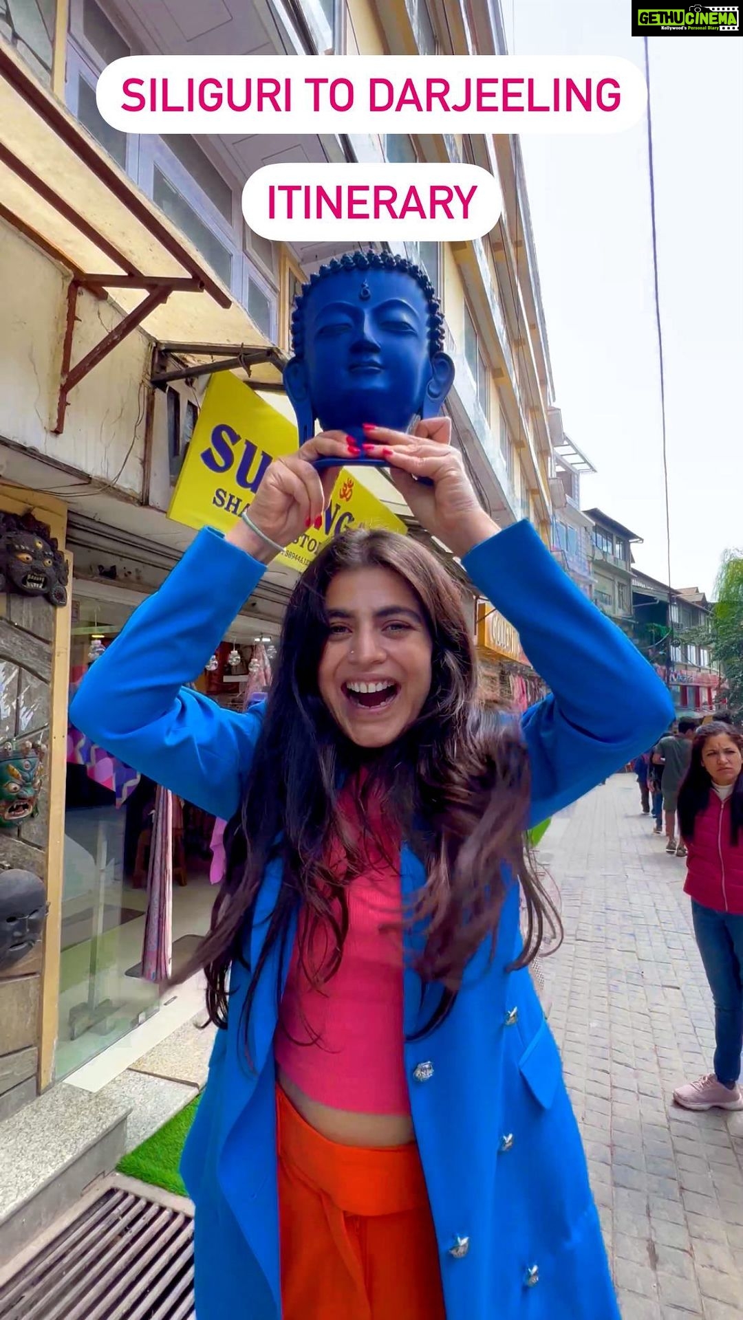 Shenaz Treasurywala Instagram - Leave a ❤️ if you traveled with me virtually for 30 seconds :)) Save this Itinary for Darjeeling to Siliguri! 1. Iskon Temple if you’re a Hare Krishna Devotee 2. Makaibari Tea Gardens in Kurseong 3. A joy ride on the Toy Train Don’t miss the Batasia loop 4. Try food in Darjeeling that you won’t get anywhere ( check reel for ideas ) 5. Pose for pics outside the famous Glenary’s 6. Souvenir and Handicraft shopping on Mall Road I suggest stay in Kurseong if you like peace and quiet❤️ And if you’re into the buzz, then stay in Darjeeling! #incredibleindia #northeastindia #northeast #g20 #darjeeling