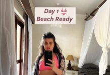 Shenaz Treasurywala Instagram - What is your relationship with your body? When I was growing up there was no such term as “body positivity” For years I was so mean to my body. In my 20s, I used to starve all day, stuff my face at night and wake up guilty and hating myself. This was my pattern. I was always mean to my belly, my thighs. I used to talk down to my body. It was a toxic relationship! Even now, when my belly sticks out, I get mad at myself and have to remind myself - to be nice. Be nice to your cute belly Shenaz :) It’s been an up and down relationship through the years and I wish I could say I am finally in a place where I don’t care. But I do! Not as much of course but I do care -a little. Yes, I eat a lot but I am very careful about what I eat. I still make sure I do some form of exercise at least 5 times a week. I work hard to keep this body strong and healthy and aesthetic. And I am proud to say that - I can still wear a bikini 👙 today and feel sexy!!! Are you nice to your body? Talk to me. Goa, India