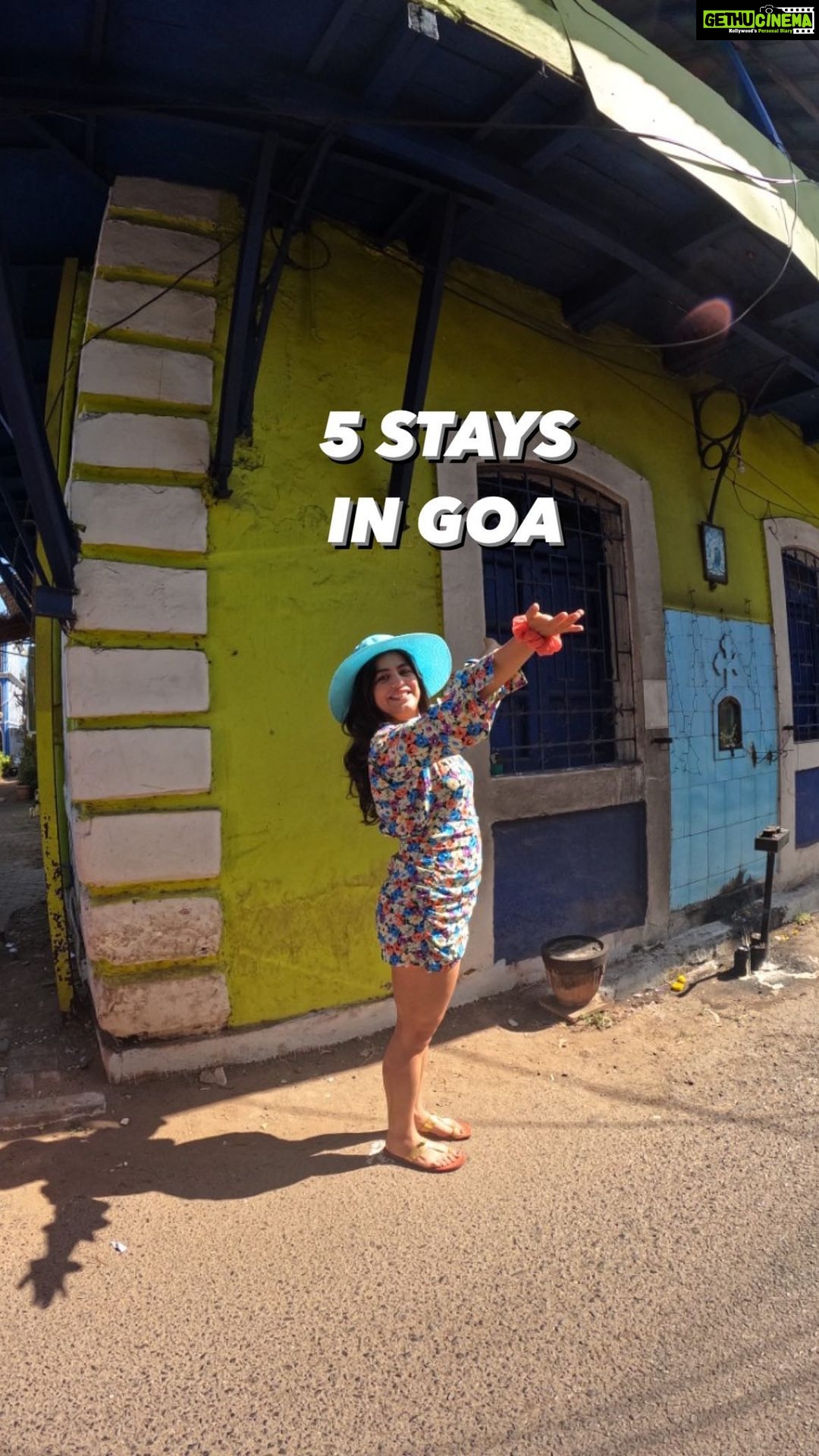 Shenaz Treasurywala Instagram - Leave ❤️ for more stay recommendations in Goa Here are 5 Stay options for you in Goa with their Pros & Cons What kind of stay/ accommodation do you prefer? Comment Below👇 #stay #hotel #house #goa #2023 #newyear #vacation Goa, India