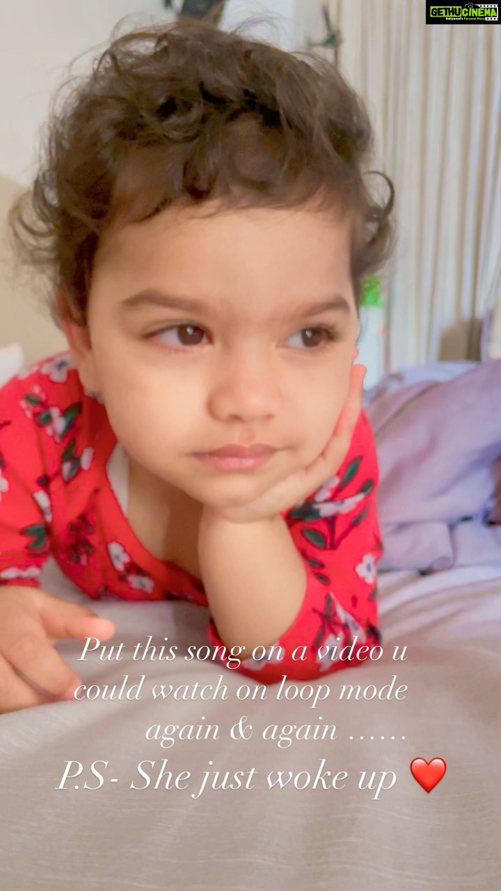Shikha Singh Instagram - She just woke up when I took this video!! Blessed with the best ❤️🧿 #thankyou #baby #babygirl #cute #cutebaby #babies #babiesofinstagram #morning #morningvibes #us #love #eyes #cutegirls😘 #cutie #cutiepie #mine #reels #réel #reelsvideo #reelsinstagram