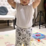 Shikha Singh Instagram - Did someone say “Cute version of Head Shoulders Knees & Toes” Challenge accepted! #mybaby #babygirl #love #life #lifeline #mine #us #mom #mommy #mother #motherlove #motherdaughter #daughtersarethebest #thankyou #grateful #reels #reel #reelitfeelit #reelsinstagram #reelsvideo #reelkarofeelkaro #reelvideo #reelindia #trendingreels #trending #trend #instagood #instagram #insta #instamood