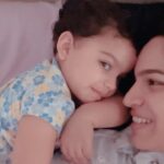 Shikha Singh Instagram – These small hands & their warm touch, these cuddles & kisses, these priceless conversations, these moments will be etched in my heart forever ❤️ 

#mybaby #babygirl #love #life #lifeline #mine #us #mom #mommy #mother #motherlove #motherdaughter #daughtersarethebest #thankyou #grateful