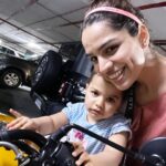 Shikha Singh Instagram - Bike ride anyone ?? #baby #girl #babygirl #cutebaby #cute #babiesofinstagram #bike #bikeride #sports #mommy #trending #trend #instagood #instagram #insta #instamood #instalike #instalove #photography #photo #photooftheday #mom #motherdaughter #actorslife #actor #actorlife #acting #godisgood #bekind #god please