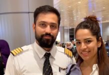 Shikha Singh Instagram - You are stuck my love ❤️ @car_run How many of you feel more lucky to have your partner and feel you got lucky ??? #us #lover #loveislove #boyfriend #husband #husbandandwife #couple #blessed #grateful #loveyou #shakira #reel #reels #reelsinstagram #reelsvideo #reelitfeelit #reelkarofeelkaro #trending #trendingreels #trend #thankyou #lovesongs #lovelife #insta #instagood #instagram #instamood #instalove #instacouple