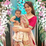 Shikha Singh Instagram - My Monkey ❤️ #wedding #indianwedding #trending #trend #instagood #instagram #insta #instamood #instalike #instalove #photography #photo #photooftheday #baby #girl #babygirl #babystyle #mom #mommy #motherlove #motherdaughter #mommymakeover #mommyhood #actress #actorslife #actor #actorlife #acting #bekind