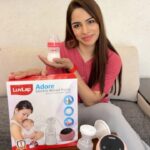 Shikha Singh Instagram - Breastfeeding is a mothers gift to herself and her baby. Breastfeeding provides the right nutrients to the newborn and breastmilk is also known as liquid gold for the right reasons. I feel lucky that I’ve been able to breastfeed @alaynasinghshah and I continue to do so till I can to make sure she gets all the best nutrients from me. Found this @luvlap.in Adore electric breast pump which has such awesome features which will really help you with all your breastfeeding woes as a new mom. Link to buy the Luvlap Adore Electric Breast Pump is below: Adore Electric Breast Pump- https://www.amazon.in/dp/B084GH6NHB #breastfeeding #breastpump #mothersmilk #babyfeeding #adoreelectricbreastpump #breastfeedingmom #breastfeedingmama #breastmilk #trending #mom #breastfeedingmum #breastfeedingmommies #breastfeedinglife #harmaakilifeline #parenting #parentinglife #parentinggoals #parentingblogger #babycare #babycareessentials #baby #newborn #toddler #indianmomblogger #mommy #motherlove #mother #luvlap