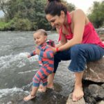 Shikha Singh Instagram – Everything changed when u & Goku came in our lives. My birthday is all about making memories with you & Goku & I look forward to that henceforth. 

Making memories & celebrating birthdays in a whole new manner! 

#birthday #baby #girl #family #cute #river #water #waterfall #waterbaby #love #gratitude #blessed #nature #naturephotography #photography #instagram #instagood #instamood #insta