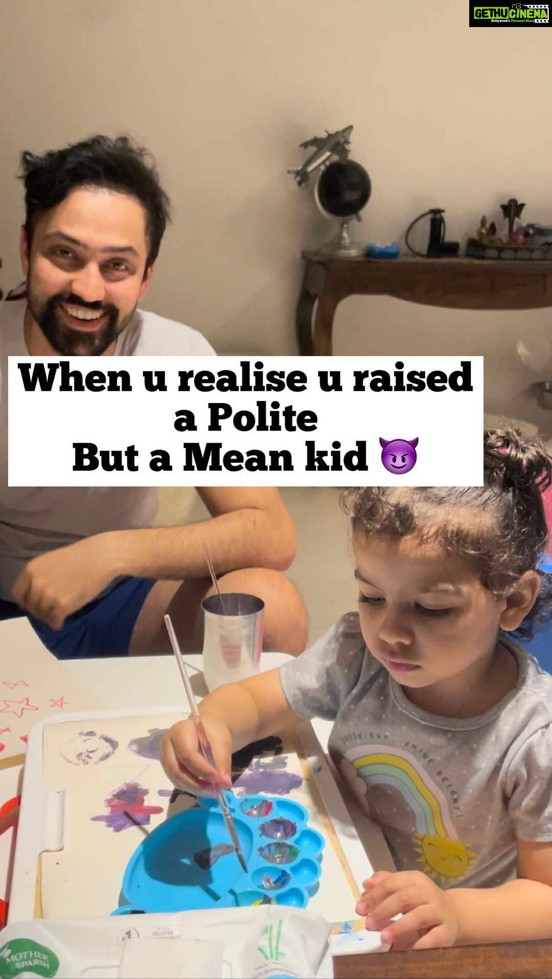 Shikha Singh Instagram - Ruling our hearts and now our lives ❤️ 🤣 #papakipari #babiesofinstagram #baby #babygirl #girl #fun #funnyvideos #funny #funnyreels #funnymemes #reel #reels #reelsinstagram #reelsvideo #trending #trendingreels #funtimes #toddler #mom #dad #toddler #toddlerlife #toddleractivities #makingmemories #living #laughing #blessed #grateful #us #thankyou
