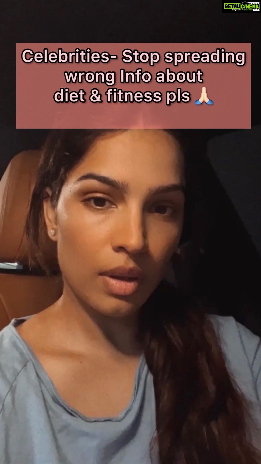 Shikha Singh Instagram - Not eating rotis or not eating rice or completely stopping carbohydrates from your diet is not the right way to go about it ! Just like “Har friend zaroori hota hai” , in the same way “Har nutrient zaroori hota hai” You got to eat all your nutrients - Carbohydrates, Proteins, Fats, multi vitamins & all in the correct proportion to keep your bodies machinery working properly and in a healthy manner. Stopping anything completely is “unhealthy” & won’t last you long. So please don’t follow any such fad diets or celebrities advice who claim that they have lost so many kilos by not eating anything specifically cos you will end up being nutritionally deficient and then end up visiting a skin specialist for bad skin & hair or a dentist for bad loose teeth or an orthopaedic for hurting knees. Please be very very careful of what you see & what you follow 🙏🏻 I know I might receive a lot of backlash from a lot of industry friends but have I ever cared - NO. Especially not at the cost of someone’s health. Wrong information needs to be stopped 🙏🏻 #diet #faddiets #celebrity #celebrities #influencer #influencers #wronginformation #stop #create #createawareness #fitness #fit #healthy #quantifiednutrition #dietfood #dietician #loseweight #besmart #bewise #dontjustfollow #please 🙏🏻
