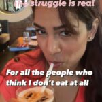 Shikha Singh Instagram - I eat a lot and I eat everything. I don’t starve my body of anything. I eat wheat, I eat Carbs, I eat sugar & every dam thing but I eat it in limit. There’s no point of starving yourself of your cravings cos if not today then tomorrow you will give in. MY ADVISE?? Eat everything but in limit. Get your body’s required nutrition correct in the form of Protein, Carbohydrates, Fats & lots of water & enjoy your life cos trust me none has seen after life. Stay fit & stay healthy ❤ #fit #fitness #healthiswealth #health #healthyfood #lifestyle #lifestory #eat #eating #dontstarve #balanced #balanceddiet #balance #actor #actorslife #reels #reel #reelitfeelit #reelkarofeelkaro #instagram #insta #instagood #feelgood #stayhappy #bepositive