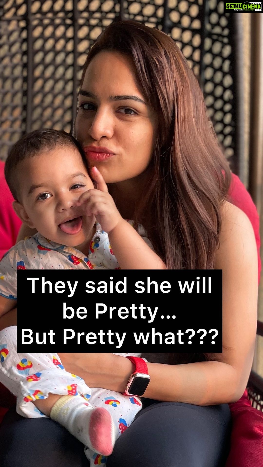 Shikha Singh Instagram - Everyone expects a girl to be Pretty but pretty what??? Bold, Wise, Smart, independent, Bright, Loud, Brave ??? I wish she becomes all that and lots more and can voice her opinion no matter what. Here’s to an amazing girl @alaynasinghshah ❤️ #baby #babygirl #babiesofinstagram #babies #girl #girls #mom #mommy #mother #motherdaughter #motherlove #brave #strongwomen #strong #us #blessed #blessedwiththebest #thankyou