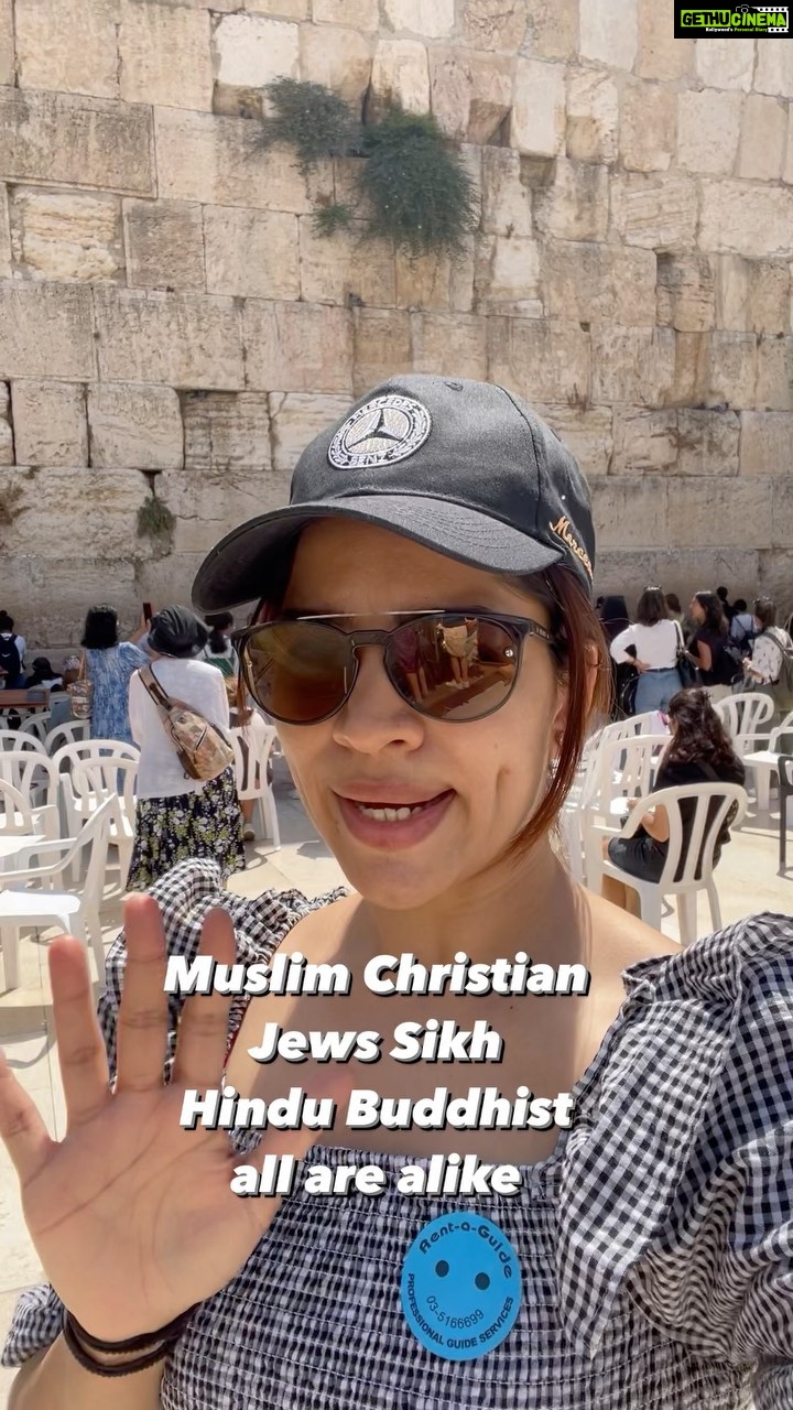 Shikha Singh Instagram - Just how I felt !! Religion can help us get closer and not to divide us ! Sending lots of love to Palestine fans too as I see they are upset about me mentioning Israel & not Palestine. Let’s rise above everything else & let’s spread love & kindness 🙏🏻 #god #religion #peace #palestine #israel #travel #tourism #tourist #india #instagram #instagood #instalike #insta #reels #reel #reelsinstagram #reelsinstagram #reelitfeelit #reelkarofeelkaro #kind #bekind #kindness