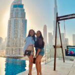 Shiny Dixit Instagram - There are few like few and your one of those ❤️❤️❤️💜💜💜💛 @ishita.gupta04 Burj Khalifa By Emaar