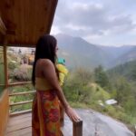 Shiny Dixit Instagram - Experience this serene view and amazing place to rejuvenate your energy @the_treehouse_jibhi This vacation mode try and experience amazing glass house . So grateful to the team for making me a part of this collaboration. Camera 📸 @artofaamir Wearing @aace_official . . . . . . . . . . . . . . . . . . . . . . . . #travel #vacation #beautiful #lovetolive #serene #guruji #shivji #grateful #fashion Tandi, Himachal Pradesh, India