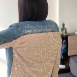 Shiny Dixit Instagram - WHEN THERE IS MAGIC , THERE IS NO LOGIC- MY way of living life . Loved it ! Loved it ! Completely loved this customised shiny denim jacket from @avalipt_studio Thank you so much ! Asap grab yours 😍😍