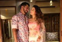 Shiny Doshi Instagram - You light up my life💖 #diwali #party #love #light #lavshines Wearing @surbhisoniindia Thank you @nidhikurda for always helping me out 💖 #mysaviour Home :)