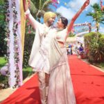 Shiny Doshi Instagram - 🤍 GAURA 🤍 Styled by @desai6343 #gaura #wedding #traditionalwear #lucknowi #thisisus #happy #happy #pandyastore #shinydoshi