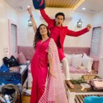 Shiny Doshi Instagram - Aap meri bhabhi jaan ho 💗❤️🎉🌟🎉🎉🎉 Happy birthday 🥳 @shinydoshi15 🧿 #godbless Goregaon Filmcity Big Magic Reliance Studio