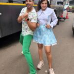 Shiny Doshi Instagram - Dont forget to watch us on #ravivaarwithstarparivaar this Sunday. Fun times with @kanwardhillon_ Styling @harshalds Hair by @nisha_hairstylistt #pandyastore #dhara #shiva #ravivaarwithstarparivaar #bachpan #kids #funtimes #starplus #starpariwar #shinydoshi Dadasaheb Phalke Chitranagari FILMCITY Goregaon East Mumbai