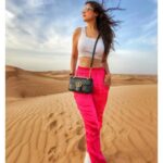 Shiny Doshi Instagram - The dunes change with the wind, but the desert remains the same. #desertsafari #dubailife #windinmyhair #travel #standingtall #lifeatitsbest #shinydoshi Desert Safari Dubai