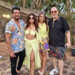 Shiny Doshi Instagram - Goa Birthday Shenanigans. 🥳 Happiest Birthday @akash_vaswani Here's to turning 20 again. #naughtyhottieat40 Fort Tiracol Heritage Hotel