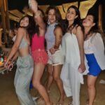 Shiny Doshi Instagram - We literally danced our hearts out.❤ #girlsjustwannahavefun #nighttoremember Saz on the Beach