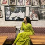 Shivangi Khedkar Instagram - Life recently #gangaaarti #rishikeshdiaries The 60s Cafe