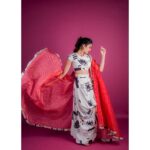 Shivangi Khedkar Instagram – Posted @withregram • @awwbypriyanka ☆ LAST and The BEST ☆ .
B E A U TI F U L L Y  W I L D .
Dramatic Cape with Blouse & a Skirt Set.
.
To place your order, Do DM us.
💃 @khedkarshivangi .
📷 @radhikashahphotography
👩‍🦰 @hairbysejal
💄 @makeovers_by_shruticharla 
Prints @paperminttdesigns 
.
.
#white #Blackandwhite #printed  #awwlookbook #awwbypriyanka #awwdesigns #instadaily #potd #supportindiandesigners #vocalforlocal #indiandesigners #lovestory2022 #newcollection #organza #frill #trending #Dress #skirtlove