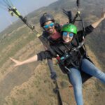 Shivangi Khedkar Instagram – And then there is the whole world  at your feet ! @shambhalabythelake 
#paragliding #fly #mountains #leaveyourproblemsbehind