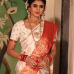 Shivangi Khedkar Instagram – There she glows ✨
#pallavi #mehndihairachnewaali 
@starplus 
Mon-Sat 
5:30pm

Mua: @i.am_akash7124_____ 
Photographer: @rohit_nirmale