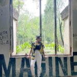Shivangi Khedkar Instagram - Wonder. Wander. Repeat. #imagine #travel #uttarakhand "Beatles Ashram", Rishikesh