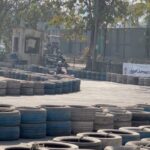Shivangi Khedkar Instagram – Keep calm it’s Race day 🏁
PS: kid is listening to instructions very very carefully 🤪
@indikarting.a 
#gokarting #funday #race Mumbai, Maharashtra
