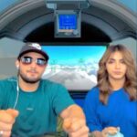 Shivani Jha Instagram - #leevani airlines launching soon! 😂 @leenesh_mattoo ♥️✈️ #reels #explore #trendingreels #trending #air #flight #2023 #newyear #leevani #leeneshmattoo #shivanijha #memes #funny #relatable